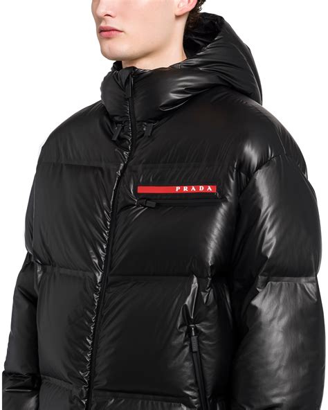 prada sommerdaunenjacke|Prada puffer jacket.